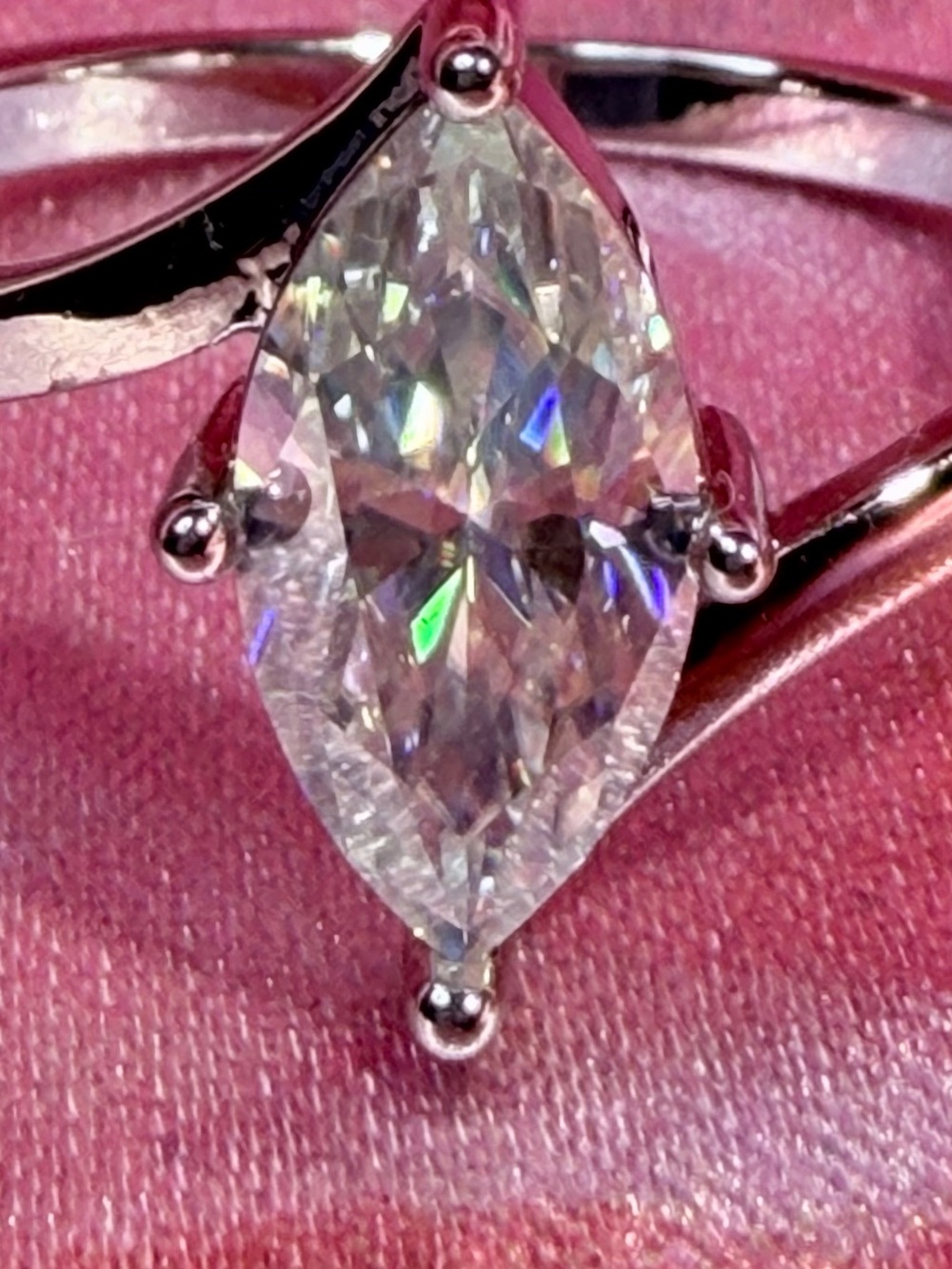 MYSTERY PULL!  Brand New Moissanite Ring - Picture 9 of 11